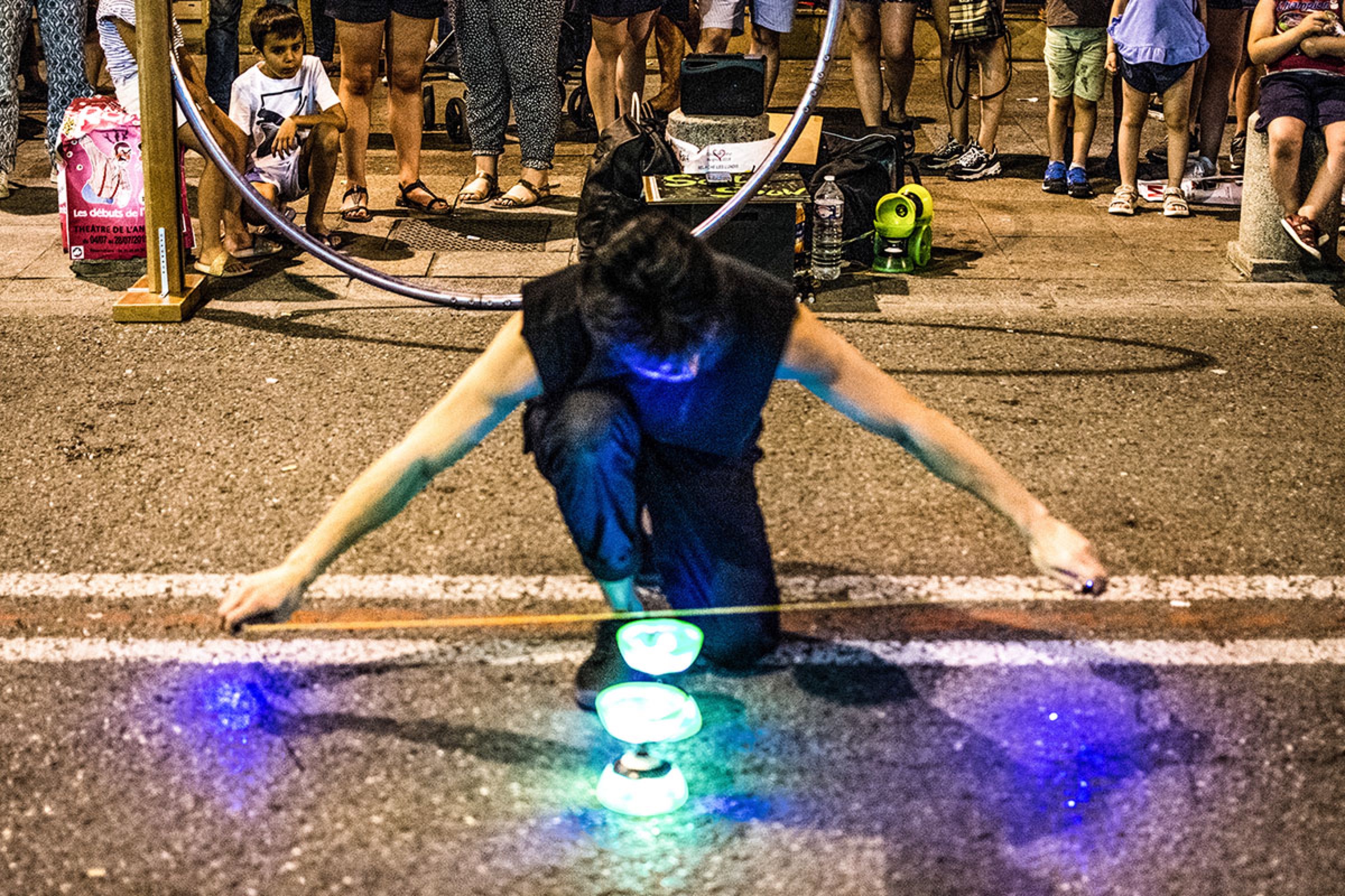 2019 Avignon street show, France
